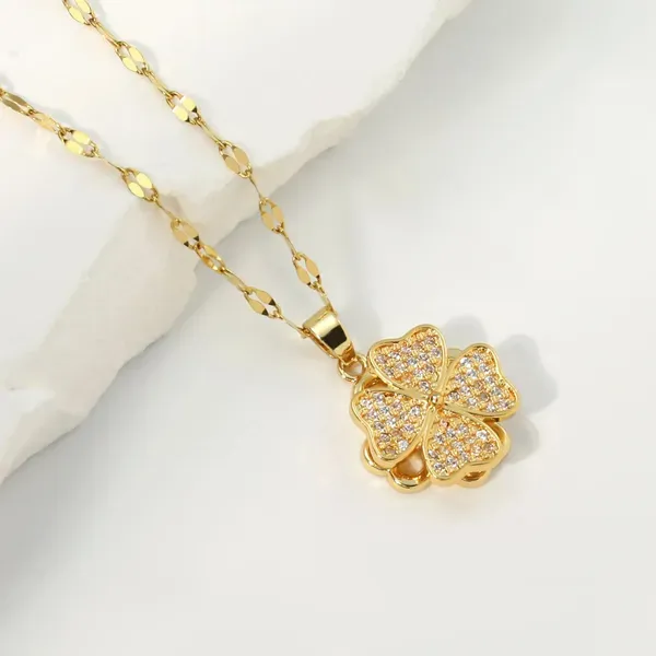 Golden_Stainless_Steel_Adjustable_Necklace_For_Women