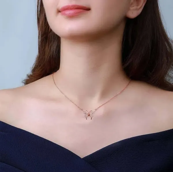 Red_Stainless_Steel_Adjustable_Necklace_For_Women