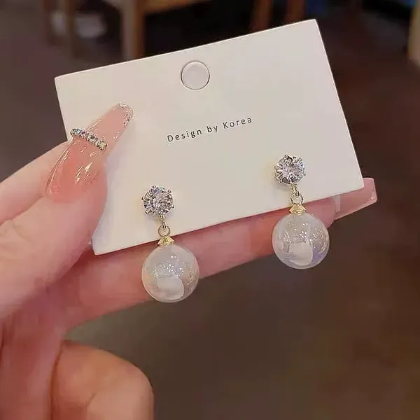 Crystal_Cubic_Zirconia_Pearl_Drop_Stud_Earrings_For_Women
