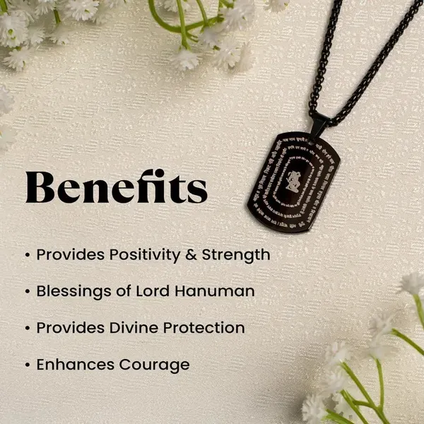 Gold_Plated_Metal_Hanuman_Chalisa_Micro_Carved_Pendant_For_Unisex