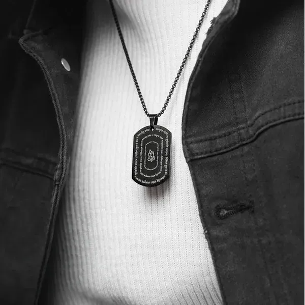 Gold_Plated_Metal_Hanuman_Chalisa_Micro_Carved_Pendant_For_Unisex