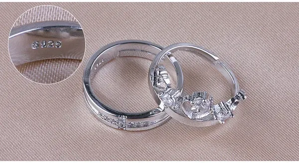 Silver_Brass_Adjustable_Couple_Rings_For_Unisex