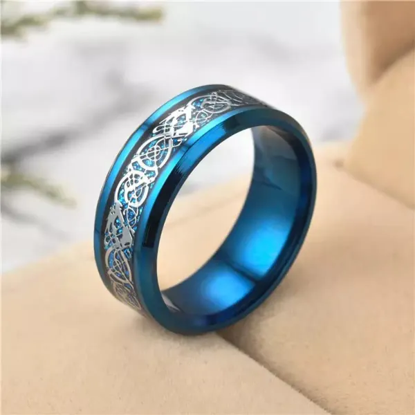 Blue_Stainless_Steel_Ring_For_Unisex