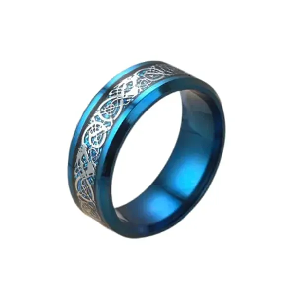 Blue_Stainless_Steel_Ring_For_Unisex