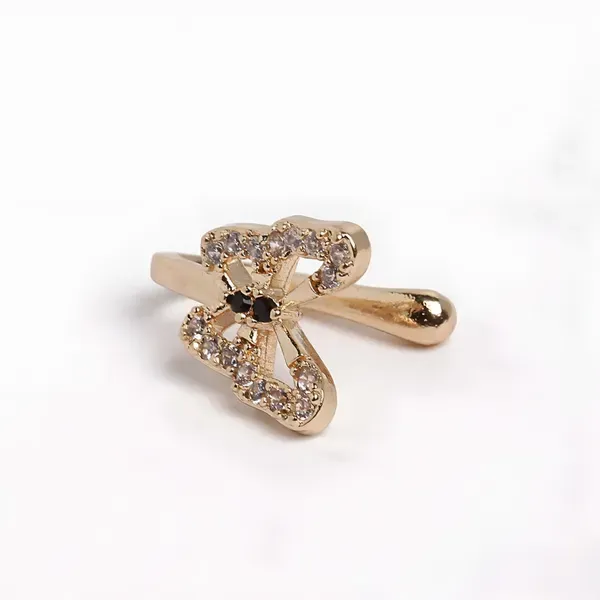 Gold_Plated_Butterfly_Non-Piercing_Nose_Pin_For_Women