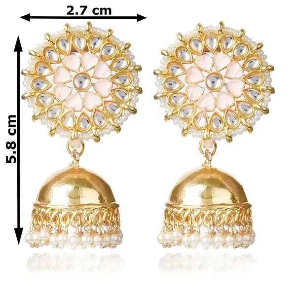 White_Brass_Earrings_For_Women