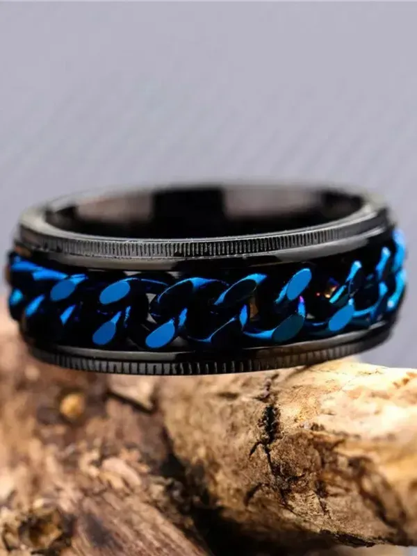 Black_&_Blue_Stainless_Steel_Ring_For_Men