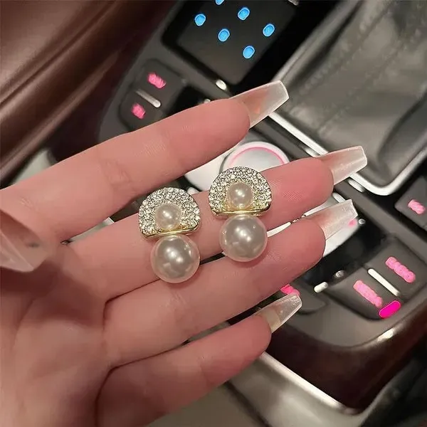 Pearl_Crystal_Pave_Half_Moon_Drop_Earrings_For_Women