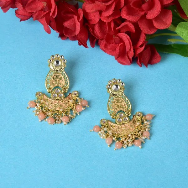 Multicolor_Brass_Stud_Earrings_For_Women