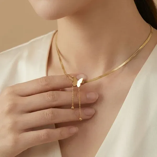 Rose_Gold_Stainless_Steel_Necklace_For_Women