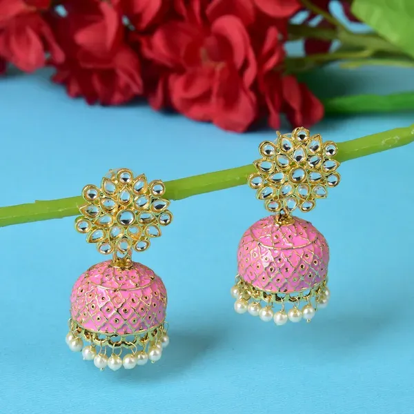Silver_Brass_Stud_Earrings_For_Women