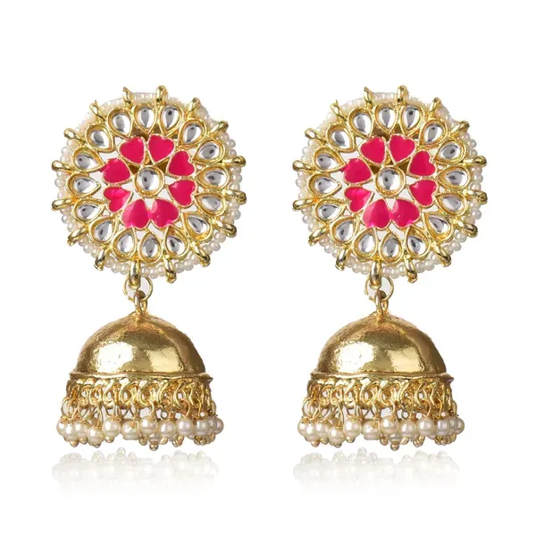 Multicolor_Brass_Earrings_For_Women