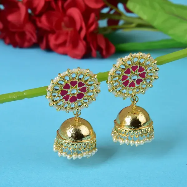 Multicolor_Brass_Earrings_For_Women
