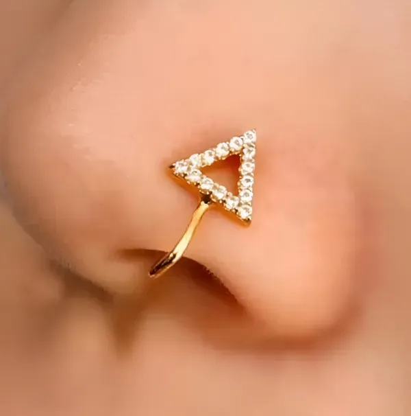 Gold_Tone_Metal_Triangle_Non-Piercing_Nose_Pin_For_Women