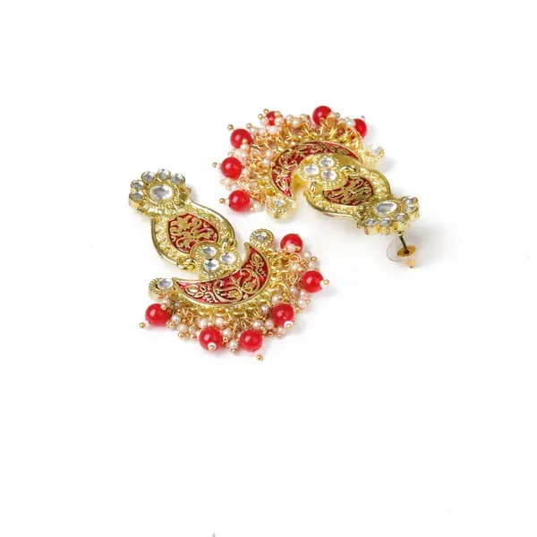 Red_Brass_Earrings_For_Women