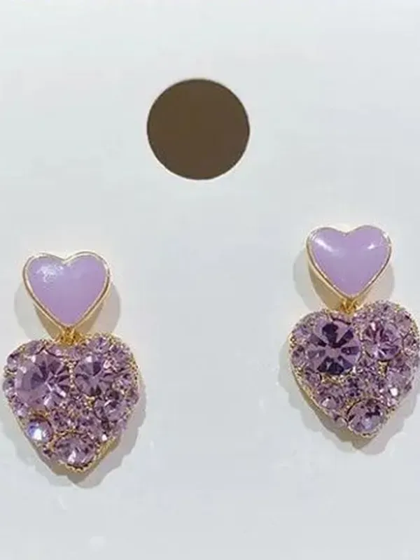 Purple_Crystal_Double_Heart_Drop_Earrings_For_Women