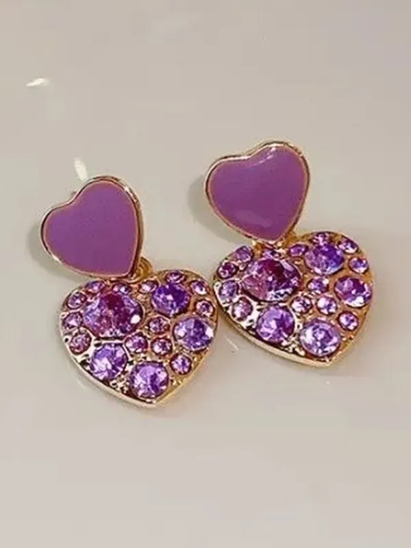Purple_Crystal_Double_Heart_Drop_Earrings_For_Women