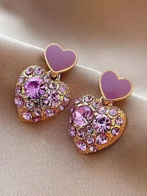 Purple_Crystal_Double_Heart_Drop_Earrings_For_Women