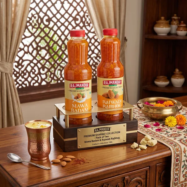 Rajmandir_Mawa_Badam_Sharbat_Syrup_+Rajmandir_Rajwadi_Rajbhog_Saffron_Almond_Sharbat_Syrup