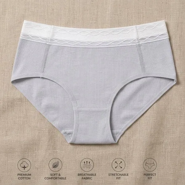 Grey_Cotton_High-Rise_Ribbed_Brief_Panty_For_Women