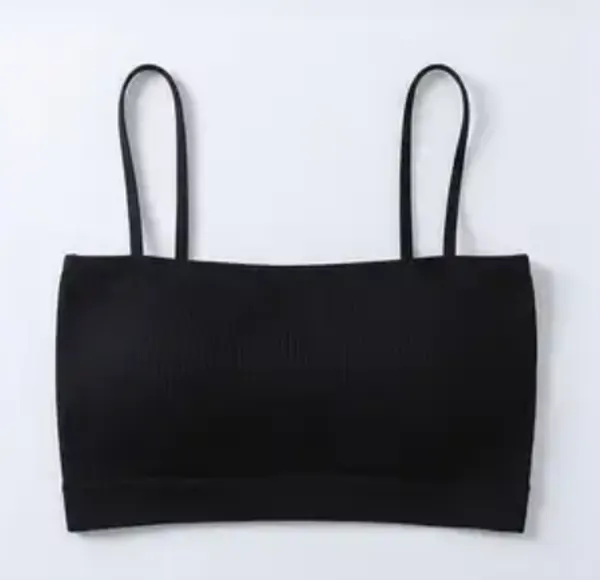 Black_Cotton_Spaghetti_Strap_Crop_Bra_Top_For_Women