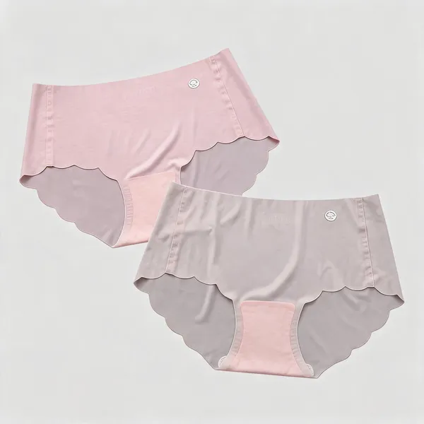 Pink_Cotton_Scallop_Edge_Brief_Panty_For_Women_Pack_Of_2