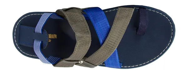 Grey_And_Blue_Synthetic_Leather_Flip_Flops_For_Men
