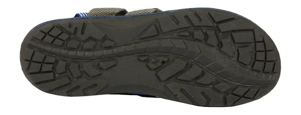 Grey_And_Blue_Synthetic_Leather_Flip_Flops_For_Men