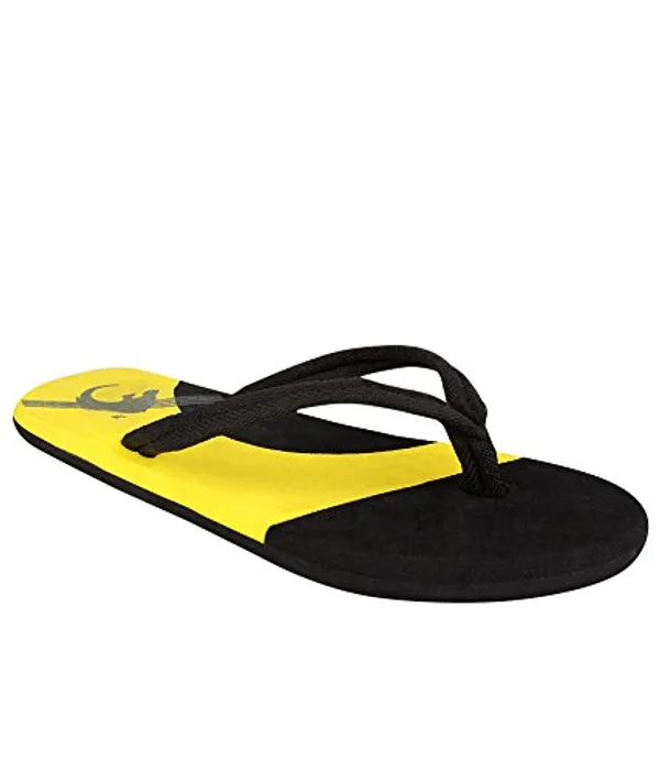 Yellow_Rubber_Slippers_For_Men