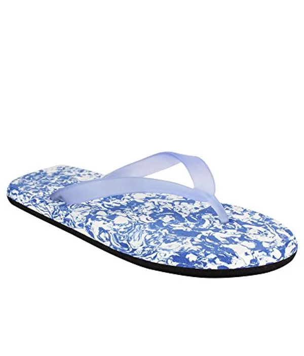 Blue_Rubber_Slippers_For_Women