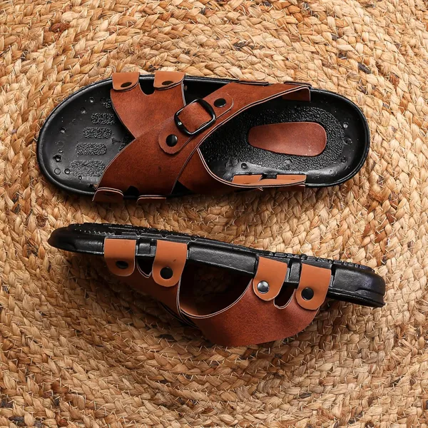 Men_Leather_Strappy_Sandals