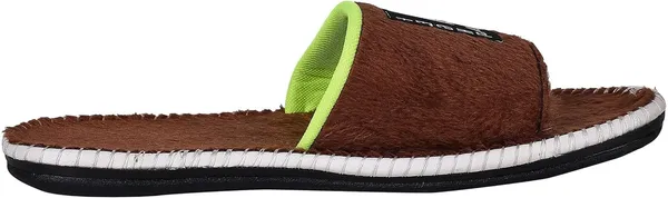 Brown_Fur_Slides_For_Men