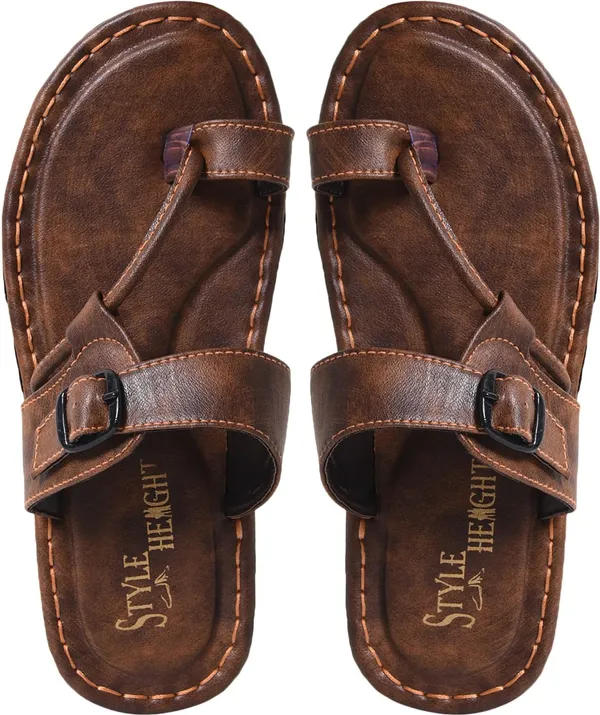 Coffee_Men_Leather_Toe_Ring_Sandals