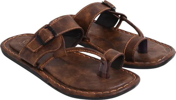Coffee_Men_Leather_Toe_Ring_Sandals
