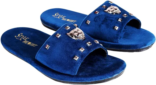 Men_Velvet_Studded_Slippers