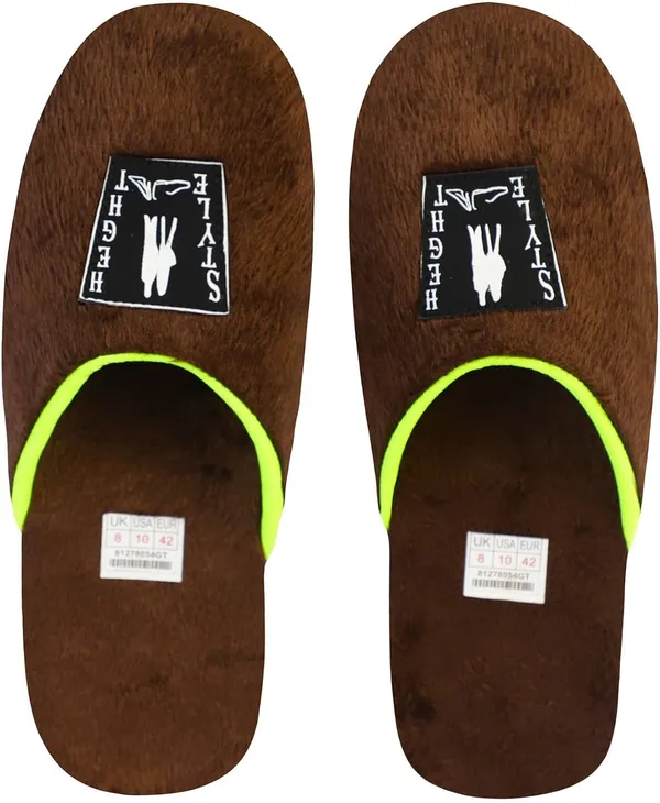 Brown_Fur_Slippers_For_Men