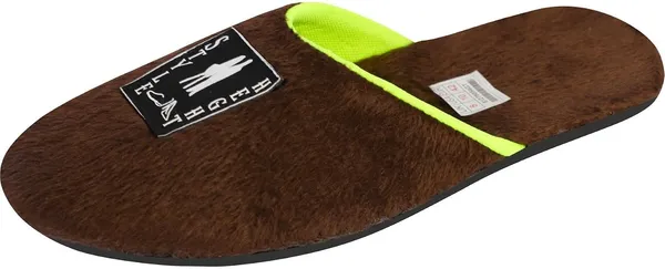 Brown_Fur_Slippers_For_Men