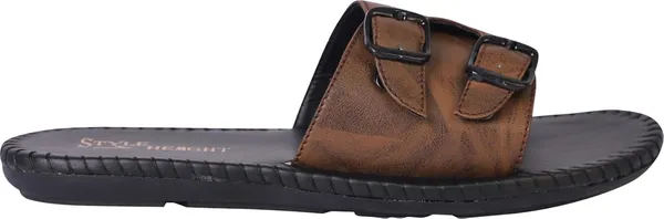Men_Double_Buckle_Leather_Slippers