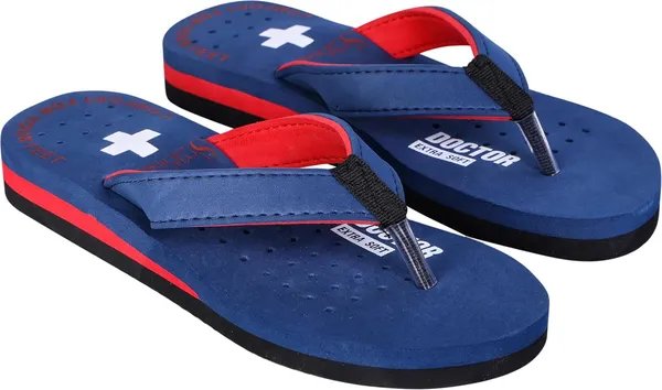 Blue_Rubber_Slippers_For_Women