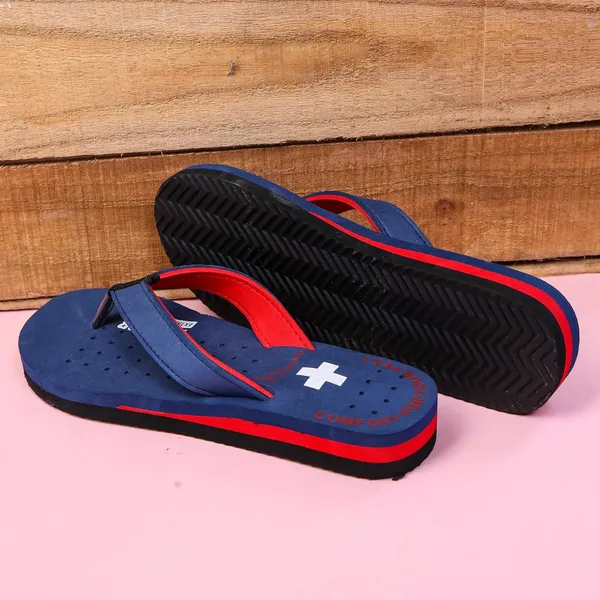 Blue_Rubber_Slippers_For_Women