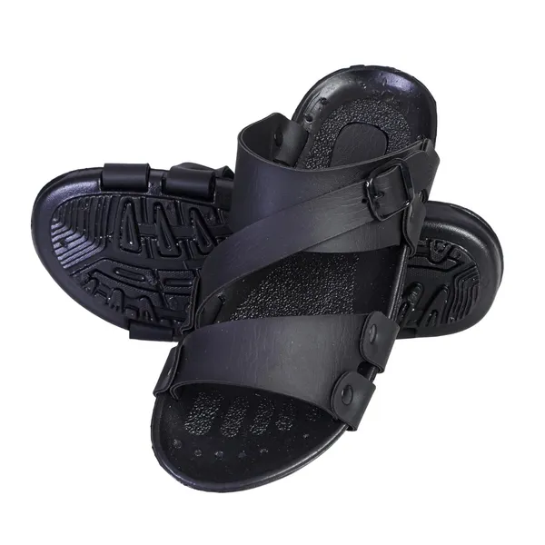 Men_Leather_Cross_Strap_Sandals