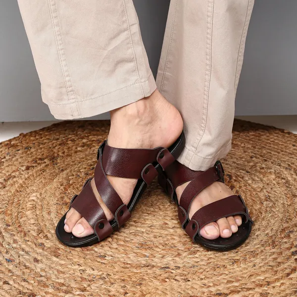 Men_Leather_Cross_Strap_Sandals