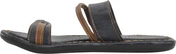 Black_Sysnthetic_Leather_Flats_For_Men