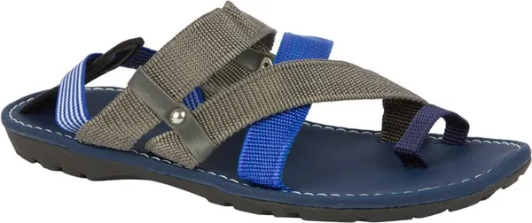 Multicolor_Synthetic_Leather_Sandals_For_Men