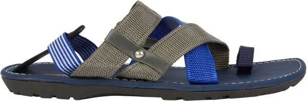 Multicolor_Synthetic_Leather_Sandals_For_Men