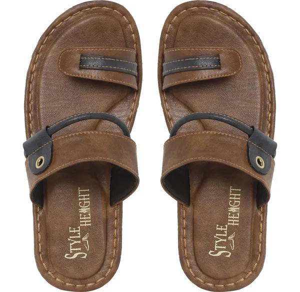 Brown_Sysnthetic_Leather_Flats_For_Men