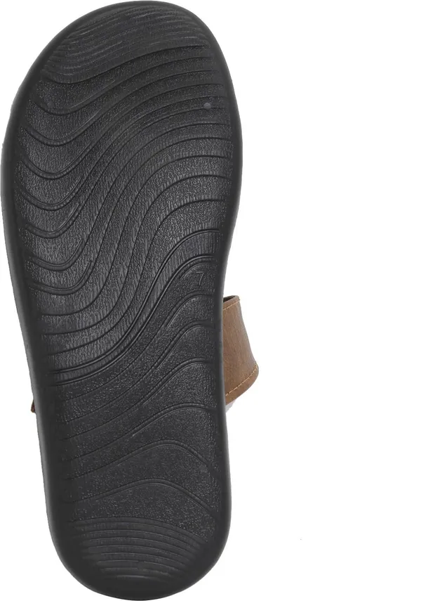 Brown_Synthetic_Leather_Sandals_For_Men