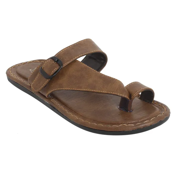 Brown_Synthetic_Leather_Flats_For_Men