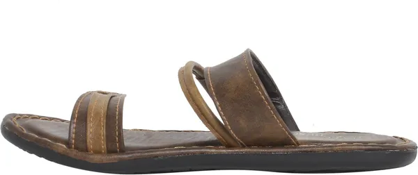 Beige_Synthetic_Leather_Flats_For_Men