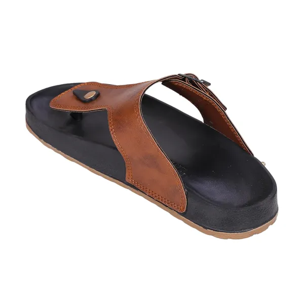 Multicolor_Synthetic_Leather_Slippers_For_Men